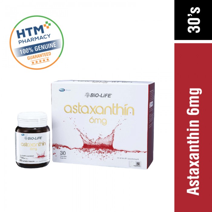 Bio-Life Astaxanthin 6MG 30'S