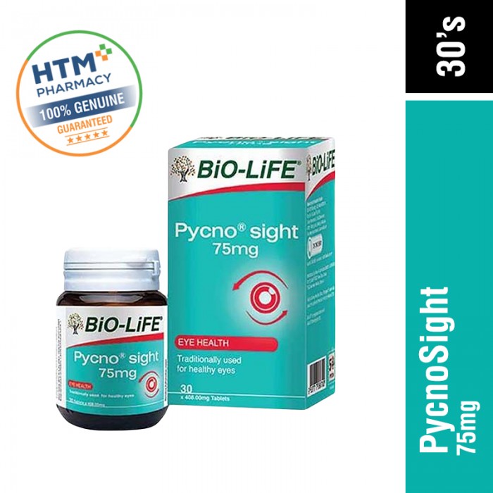 Bio-Life Pycnosight 75MG 30'S