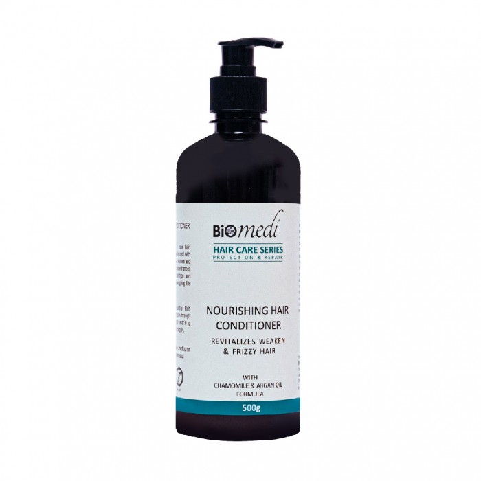 BIOMEDI Nourishing Hair Conditioner 500g With Chamomile & Argan Oil For Hair Care & Frizzy Hair