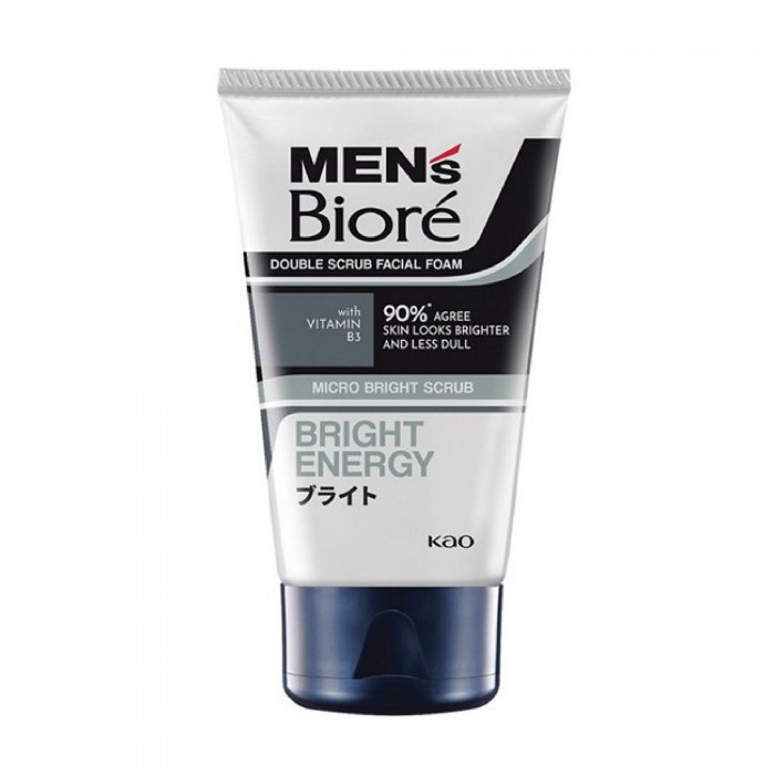 Biore Men Double Scrub Bright Clean 100G