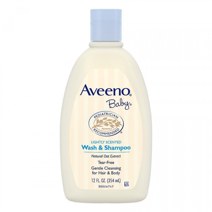 Aveeno Baby Lightly Scented Wash & Shampoo 354ML