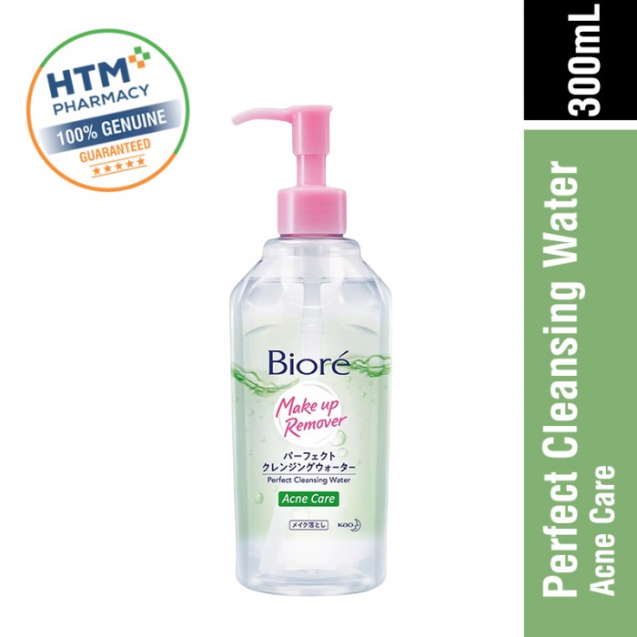 Biore Perfect Cleansing Water Acne Care 300ml (Green)