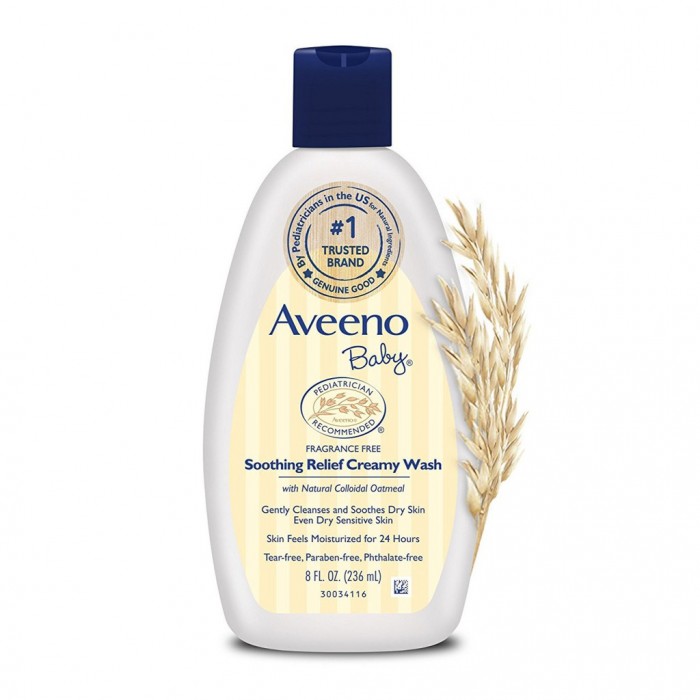 Aveeno Baby Soothing Relief Creamy Wash 236ML