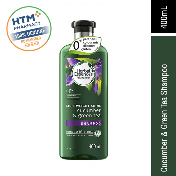 Herbal Essences Shampoo 400ml - Cucumber & Green Tea