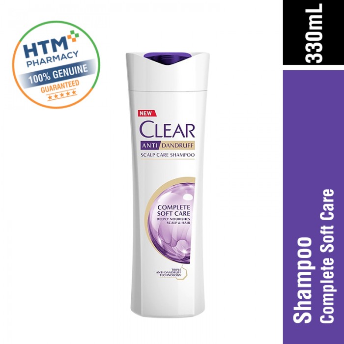 CLEAR SHAMPOO 330ML - COMPLETE SOFT CARE