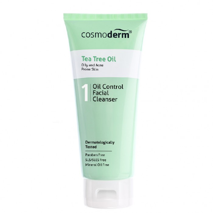 COSMODERM TEA TREE OIL FACIAL CLEANSER 125ML