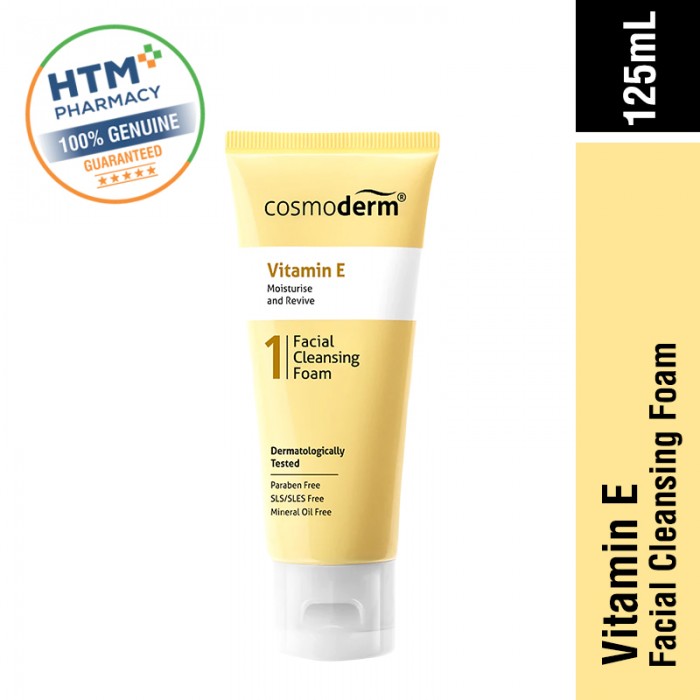 Cosmoderm Vitamin E Facial Cleansing 125ml