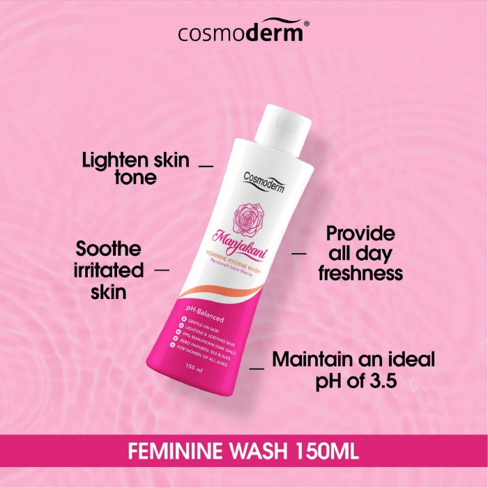 Cosmoderm Manjakani Hygiene Wash 150ml