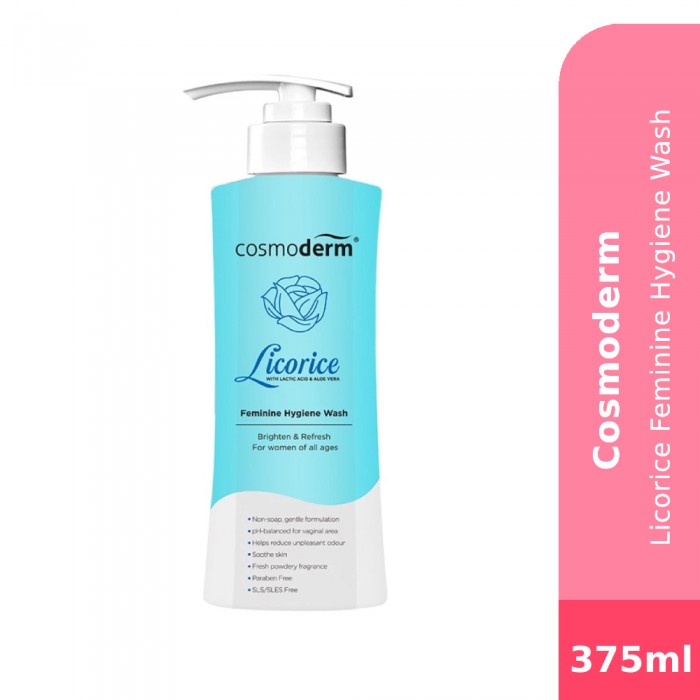 COSMODERM Licorice Feminine Hygiene Wash 375ml for Feminine Wash