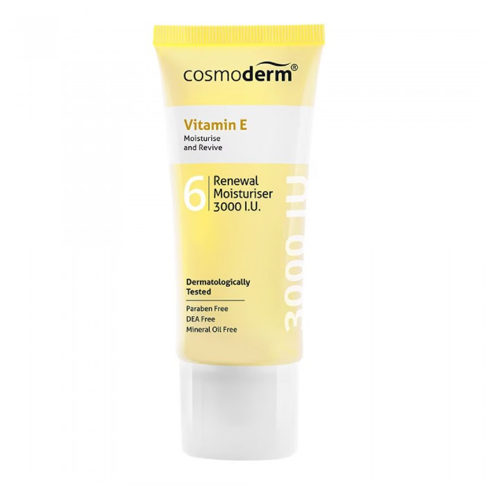 Cosmoderm Vitamin E Renewal Moisturiser 3000 I.U. 50ml