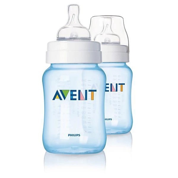 AVENT PP Blue Feeding Bottle 260ml x2 - Bottle Feeding , Baby Feeding , 奶瓶