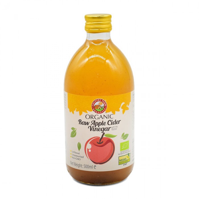 Country Farm Organic Raw Apple Cider Vinegar 500ML