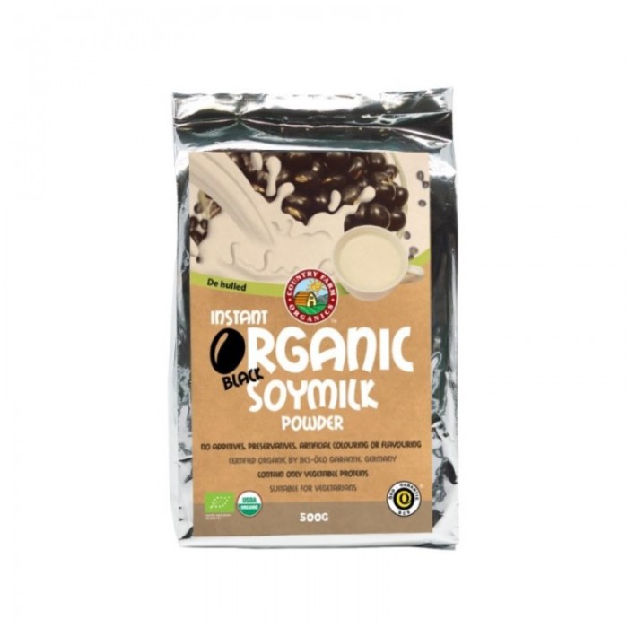 COUNTRY FARM Original Instant Black Soymilk Powder 500g  - High Protein Soy Milk Powder, Soya Bean, Soy 豆奶