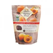 Country Farm Sunny Fruit Organic Apricots 5'sx50G