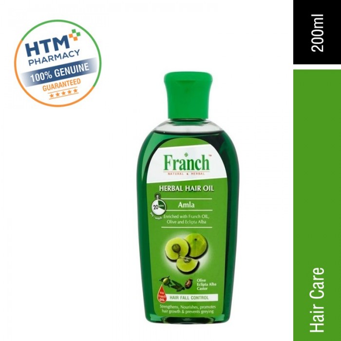 FRANCH HERBAL HAIR OIL 200ML - AMLA