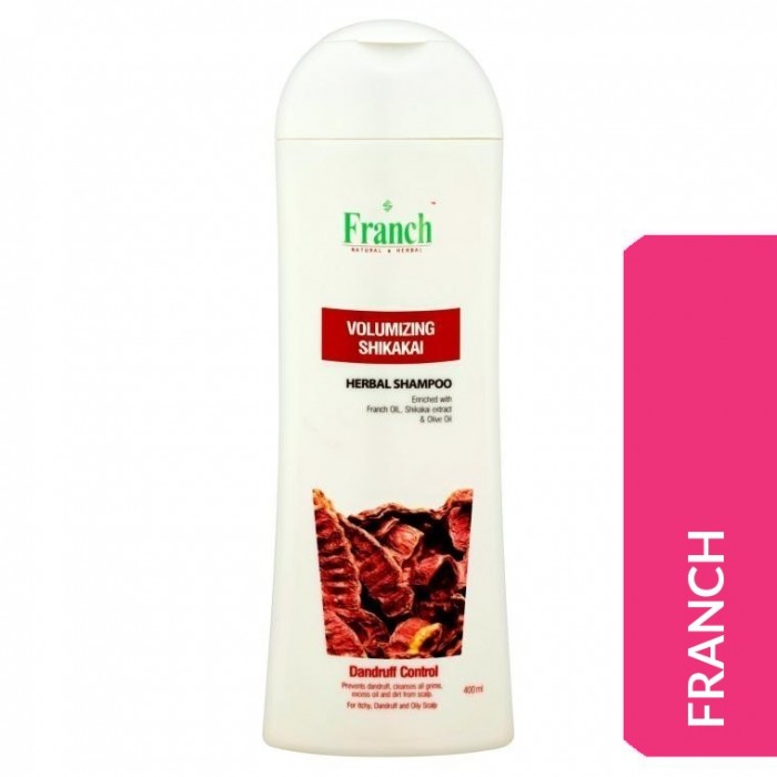 FRANCH HERBAL SHAMPOO 400ML - SHIKAKAI