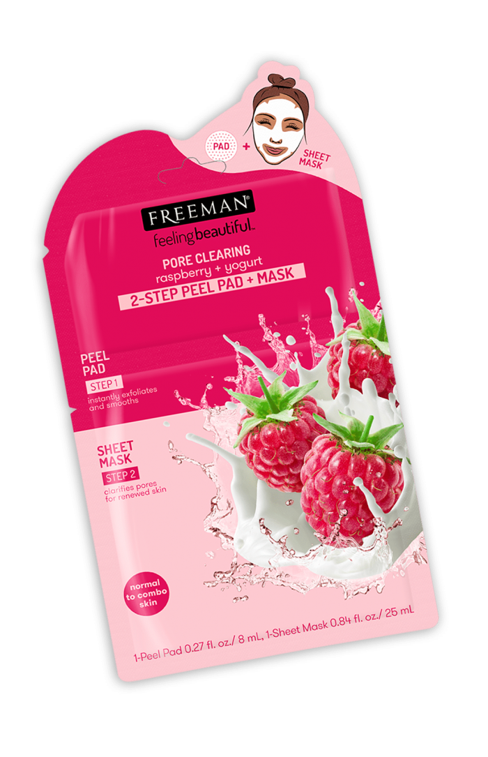 Freeman Pore Cleansing Raspberry + Yogurt 2-Step 25ml