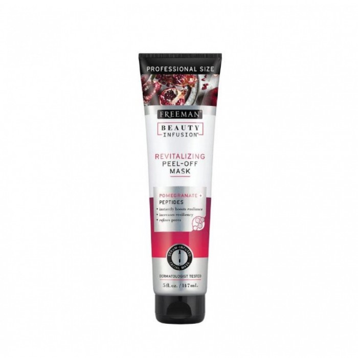 Freeman Beauty Infusion REVITALIZING Pomegranate + Peptides Peel-Off Mask 118ml