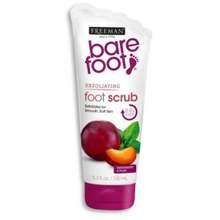 Freeman Bare Foot Peppermint & Plum Foot Scrub 5.3Oz/150ml