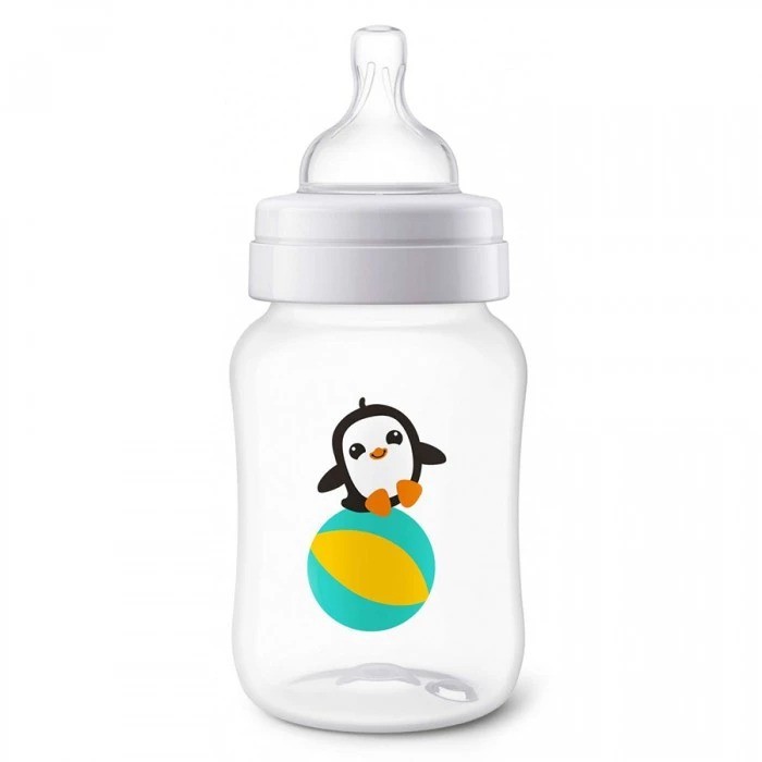 AVENT Classic+ Penguin Design Feeding Bootle 260ml-Bottle Feeding , Baby Feeding , 奶瓶