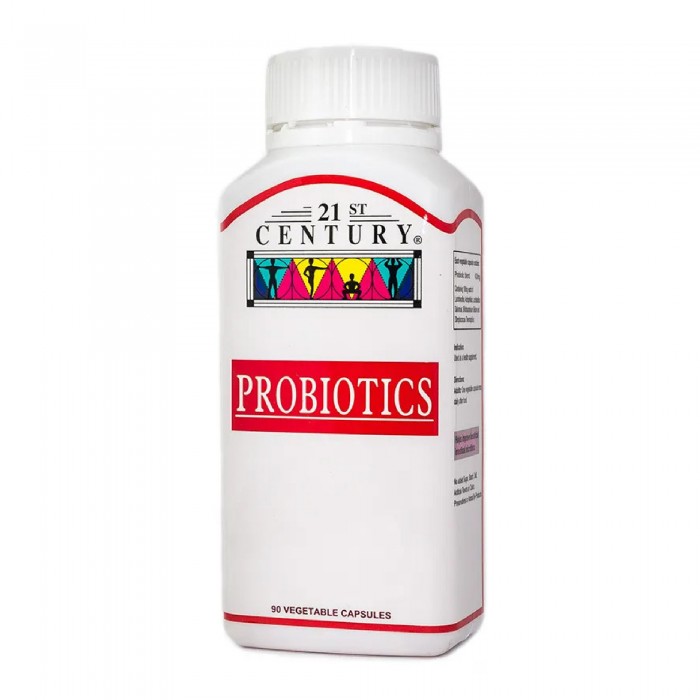 21ST CENTURY Probiotics 90's for Digestive Health with Probiotic Prebiotic, Probiotic Supplement