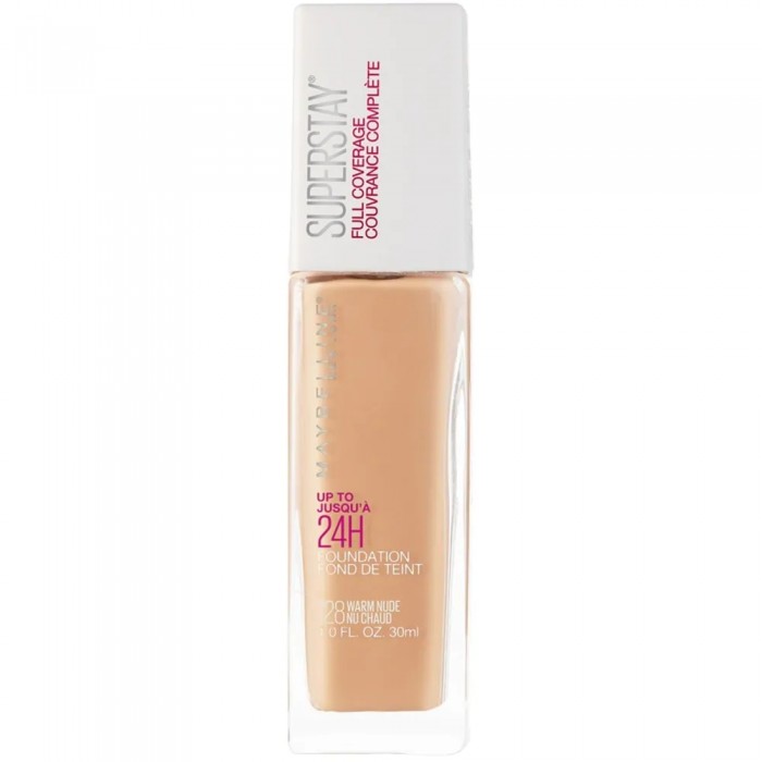 Maybelline Superstay Full Coverage Foundation - 128 Warn Nude