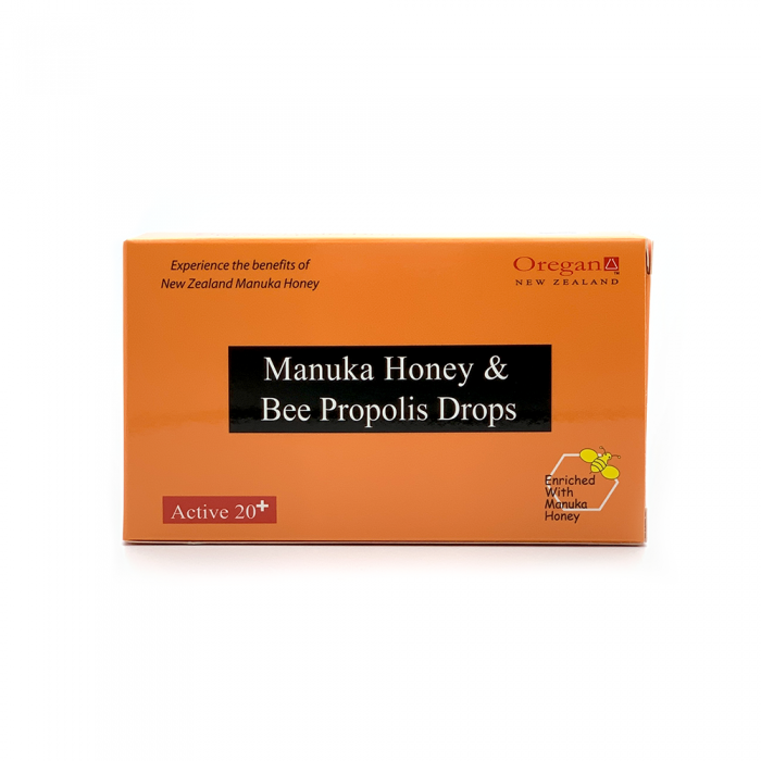 Oregan Manuka Honey & Bee Propolis Lozenges 12'S