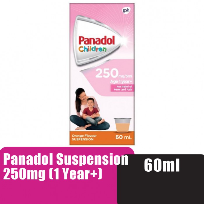 Panadol Susp 6+Y 250mg 60ml