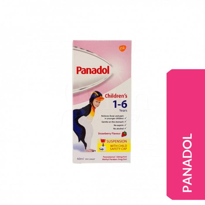 Panadol Susp 1-6Y 120mg 60ml