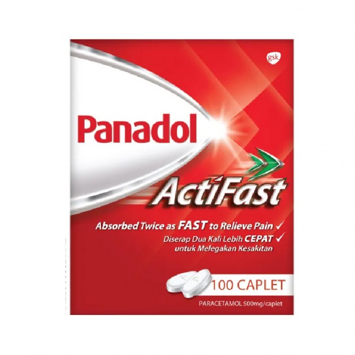 Panadol Actifast 500mg 100's