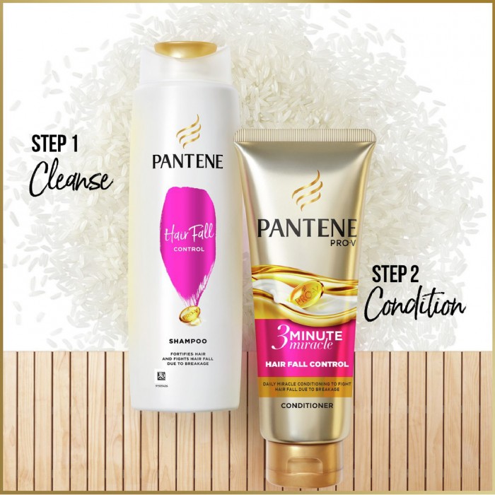 PANTENE Shampoo 300ml - Hair Fall Control