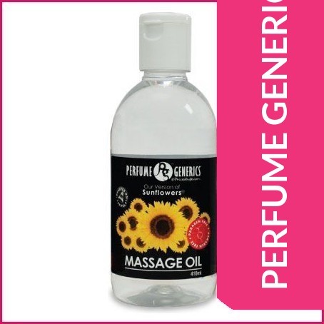 PERFUME GENERICS MASSAGE OIL 410ML – SUNFLOWERS