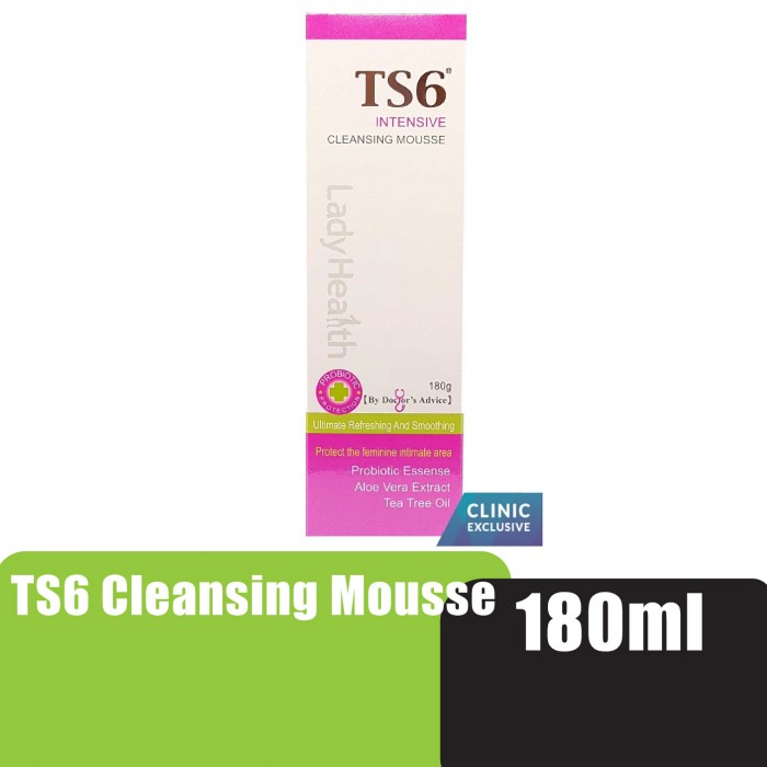 TS6 Lady Health Intensive Cleansing Mousse 180ml