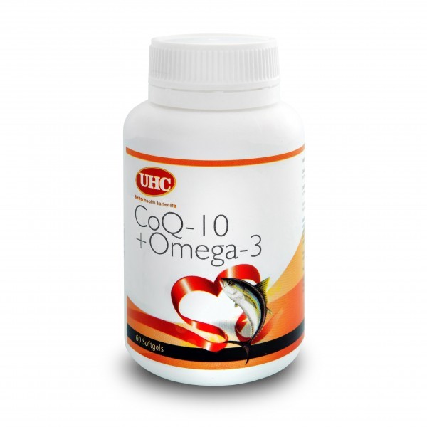 Uhc CoQ10 + Omega 3 Softgel 120's