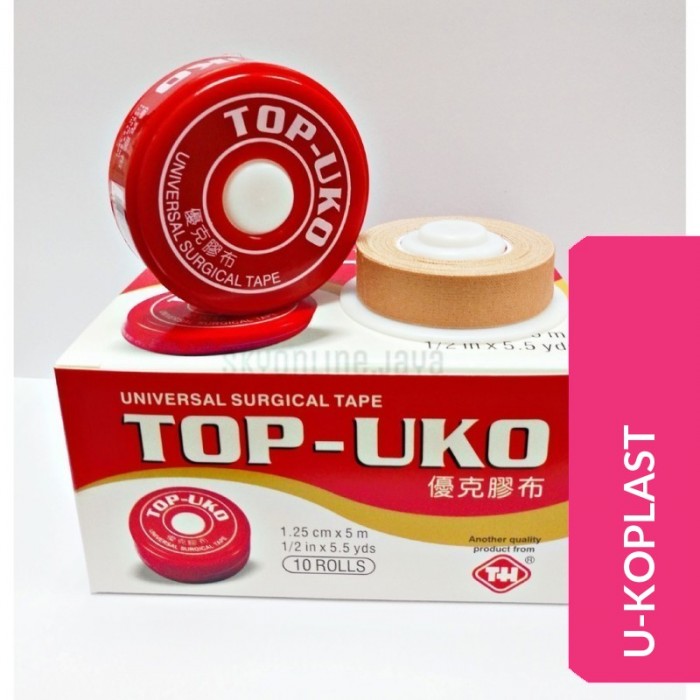 TOP-UKO PLASTER 1.25CM x 5M (1/2)