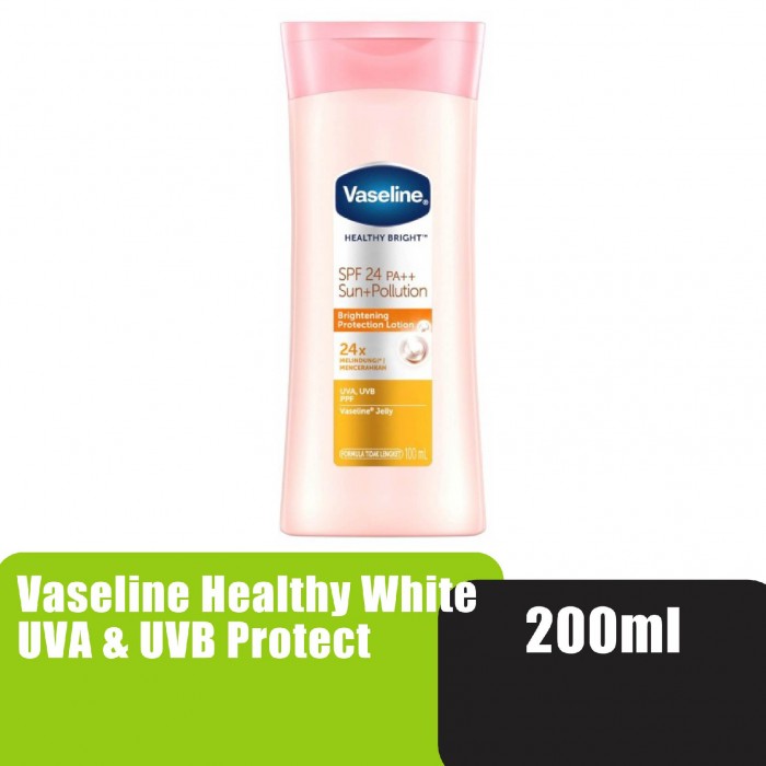 Vaseline Healthy White Uva & Uvb Protec Spf24 200ml