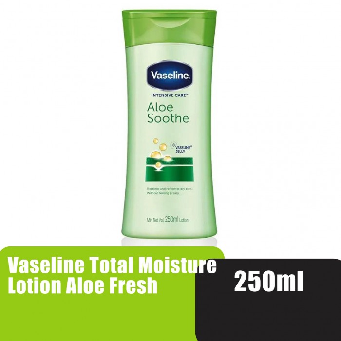 Vaseline Total Moisture Lotion 250ml - Aloe Soothe