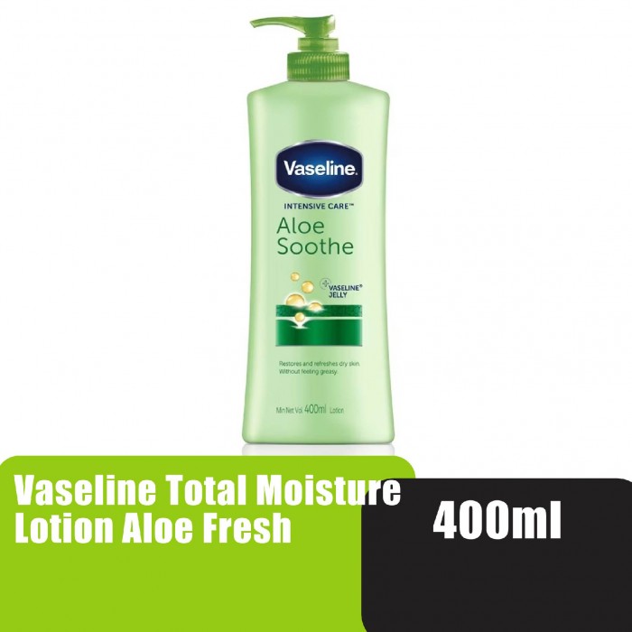 Vaseline Total Moisture 400ml - Aloe Soothe