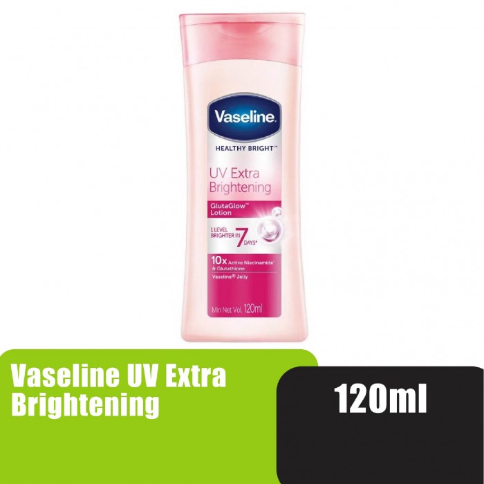 Vaseline UV Extra Brightening 120ml (New)