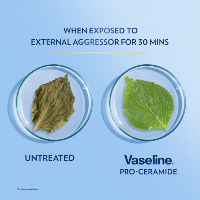 VASELINE Deep Restore Pro Ceramide Lotion 100ml for Dry Skin, Body Lotion, Moisturizer