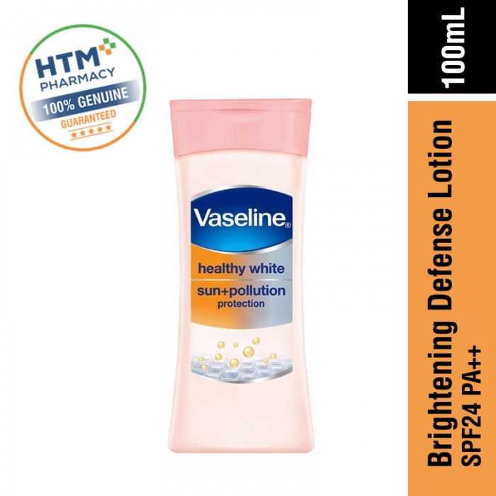 Vaseline Healthy White Sun + Pollution Protec Spf24++ 100ml