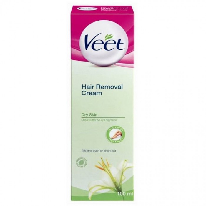 Veet Hair Removal Cream 100G - Dry Skin (Aloe Vera)