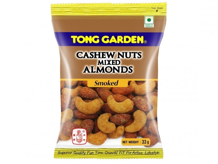 Tong Garden - C/Nuts Mix Almonds 33G (Smoked)