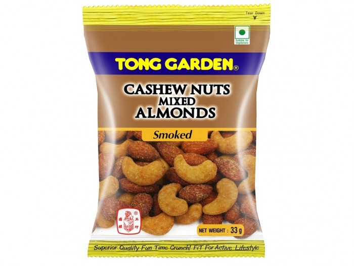 Tong Garden - C/Nuts Mix Almonds 33G (Smoked)