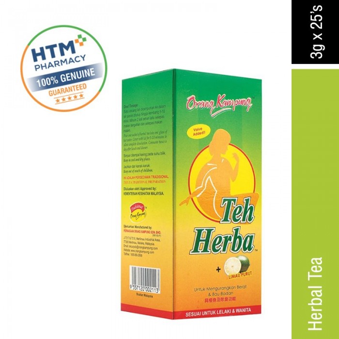 HERBAL TEA ORANG KAMPUNG 3G x 25'S