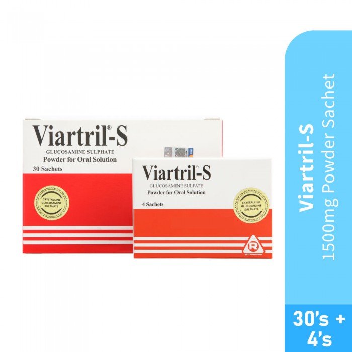 VIARTRIL-S 1500mg Powder Sachet 30’s +4’s -Health Care, Supplement, Powder