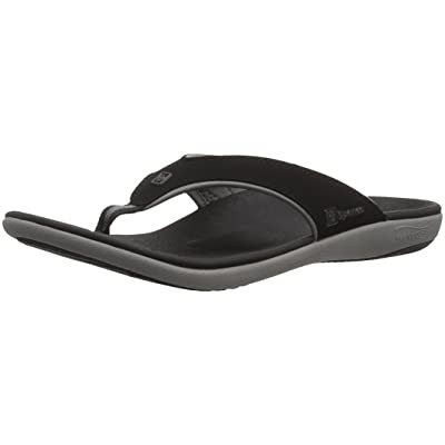 Spenco Mens Yumi Sandal Carbon/Pewter (Size 10)