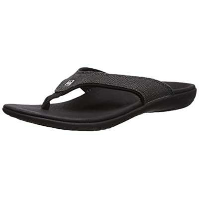 Spenco Womens Yumi Sandal Black (Size 7)