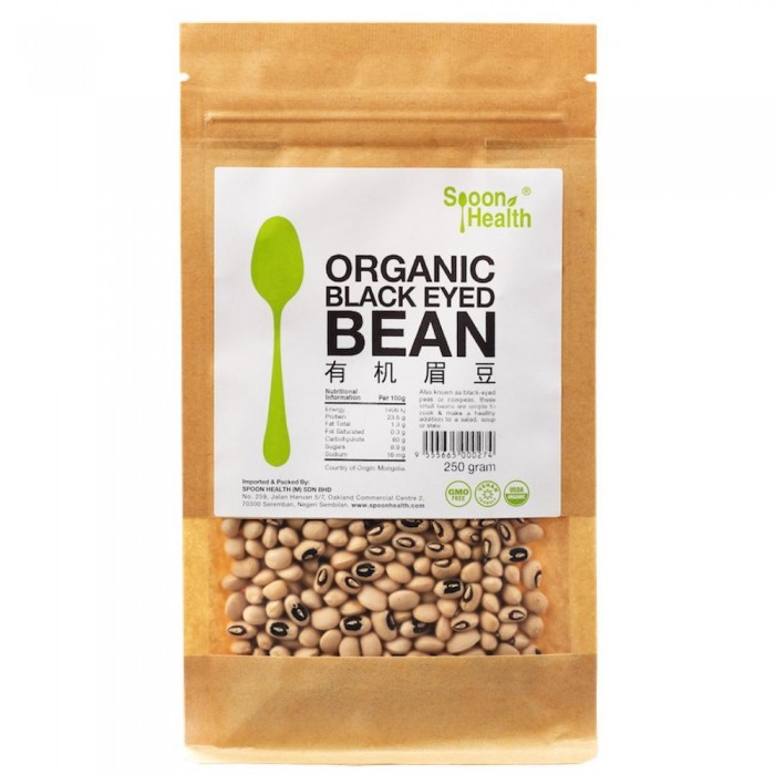 Spoon Health Organic Black Eyed Bean 250G