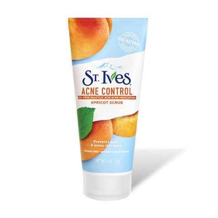 St Ives Apricot Scrub Acne Control 170G (Blemish & Blackhead)